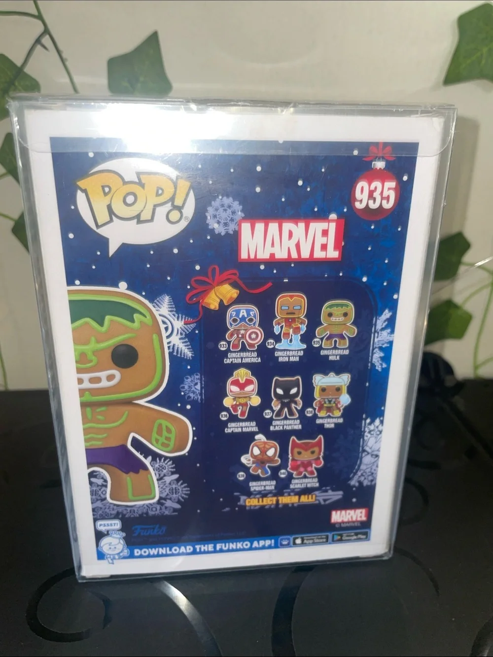 Funko Gingerbread Hulk Pop! Vinyl - Orange, Green & Purple